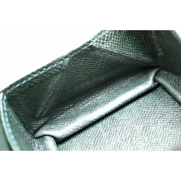 Louis Vuitton Taiga Boite Coin Wallet Leather Epicea Green - Picture 8 of 9